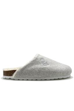 Padded Loafers Light Gray