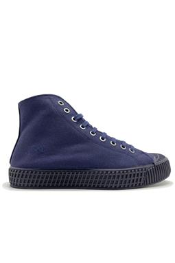 High Sneaker Mono Dark Blue