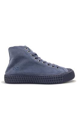 Sneakers Cord Blauw