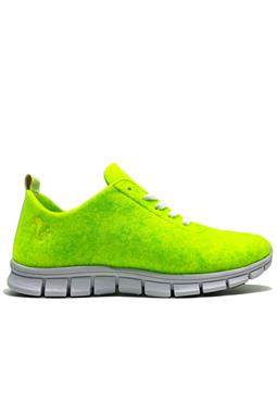 Sneakers Recycled Pet Neon Yellow