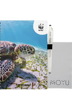 A5 Erasable Notebook WWF x MOYU Turtle