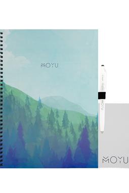 A4 Erasable Notebook Rock Paper Misty Mountain