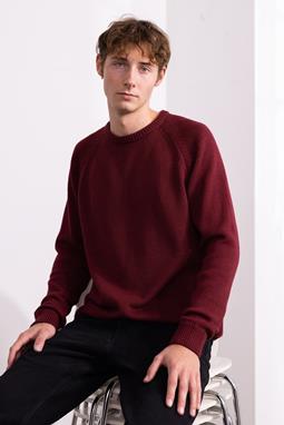 Knitted Sweater Smutje Burgundy