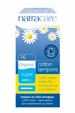 Biologische Tampons (Applicator) Super 16 Pack