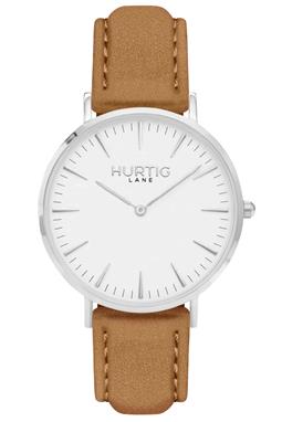 Watch Hymnal Silver, White & Camel Brown