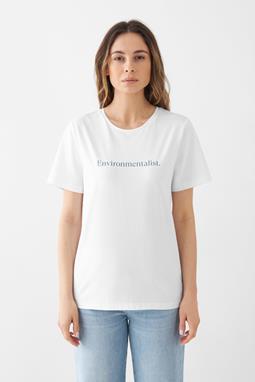 T-Shirt Umweltschützer Weiß
