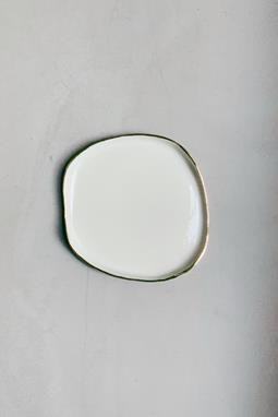 Teller Keramik Weiß