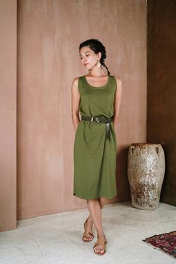 Dress Selvi Olive Green