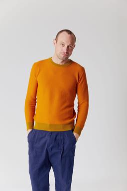 Hasan Sweater Carrot Orange