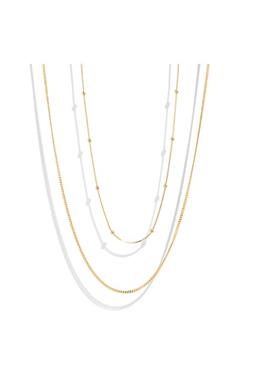 The Essential Necklace Set 18k Gold Plated