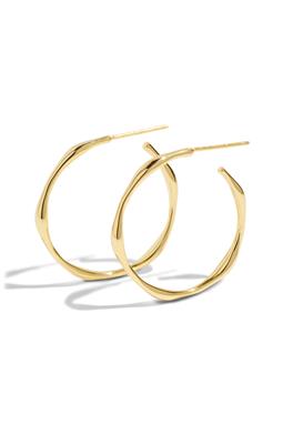 The Coco Hoop Solid 14k Gold