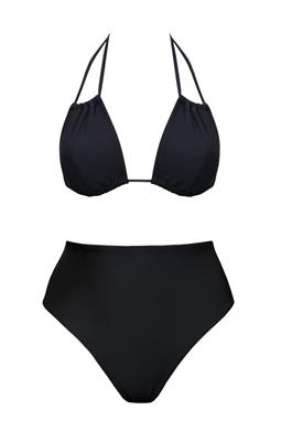 Low Versatile + Skyline High Bikini Set Black
