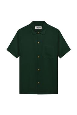 Spindrift Mais-Stoff-Shirt - Waldgrün