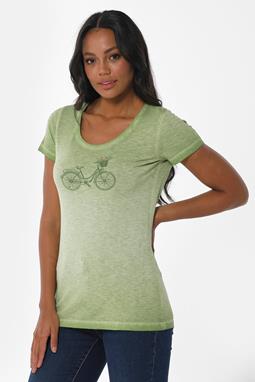 T-Shirt Bicycle Green