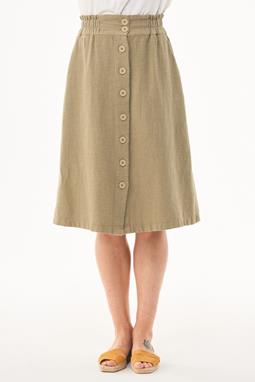Skirt Buttons Olive Green