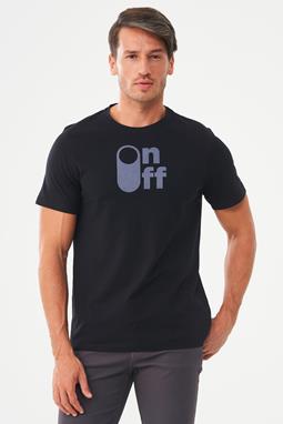 T-Shirt On Off Black