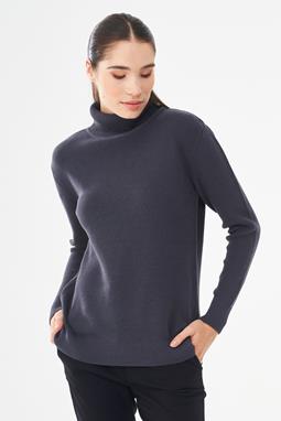 Turtleneck Sweater Dark Grey