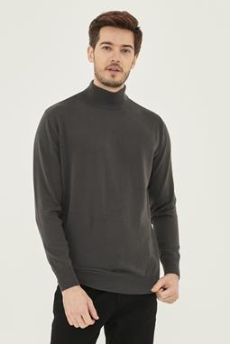 Turtleneck Sweater Dark Grey