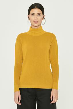 Turtleneck sweater Dark yellow