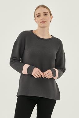 Sweater Stripe Dark Gray