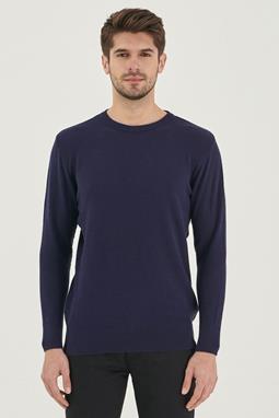 Knitted Sweater Dark Blue