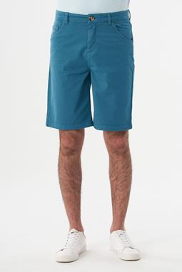 Five-Pocket-Shorts Petrolblau