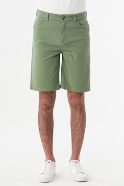 Five-Pocket Shorts Green