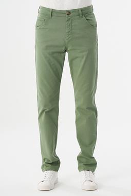 Five-Pocket Pants Green