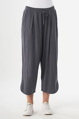 3/4 Length Jersey Pants Dark Grey