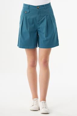 Organic Cotton Shorts Petrol Blue
