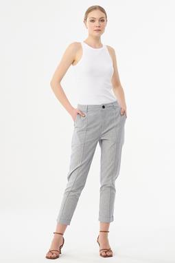 Tapered Pants Light Gray