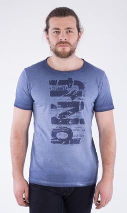 T-Shirt Print Blue