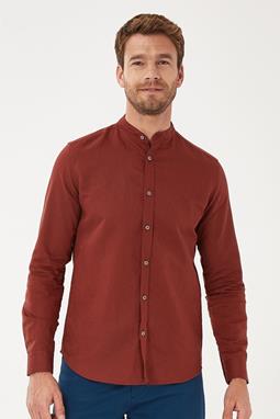Overhemd Bruin