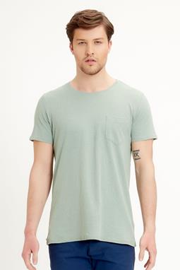 T-Shirt Linen Organic Cotton Light Green