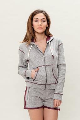 Sweat Vest Biologisch Katoen Grijs