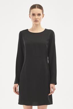Kleid Boat Neckline Schwarz