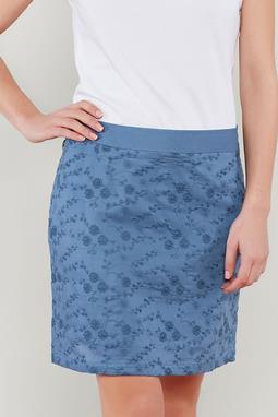 Tencel Skirt Floral Embroidery