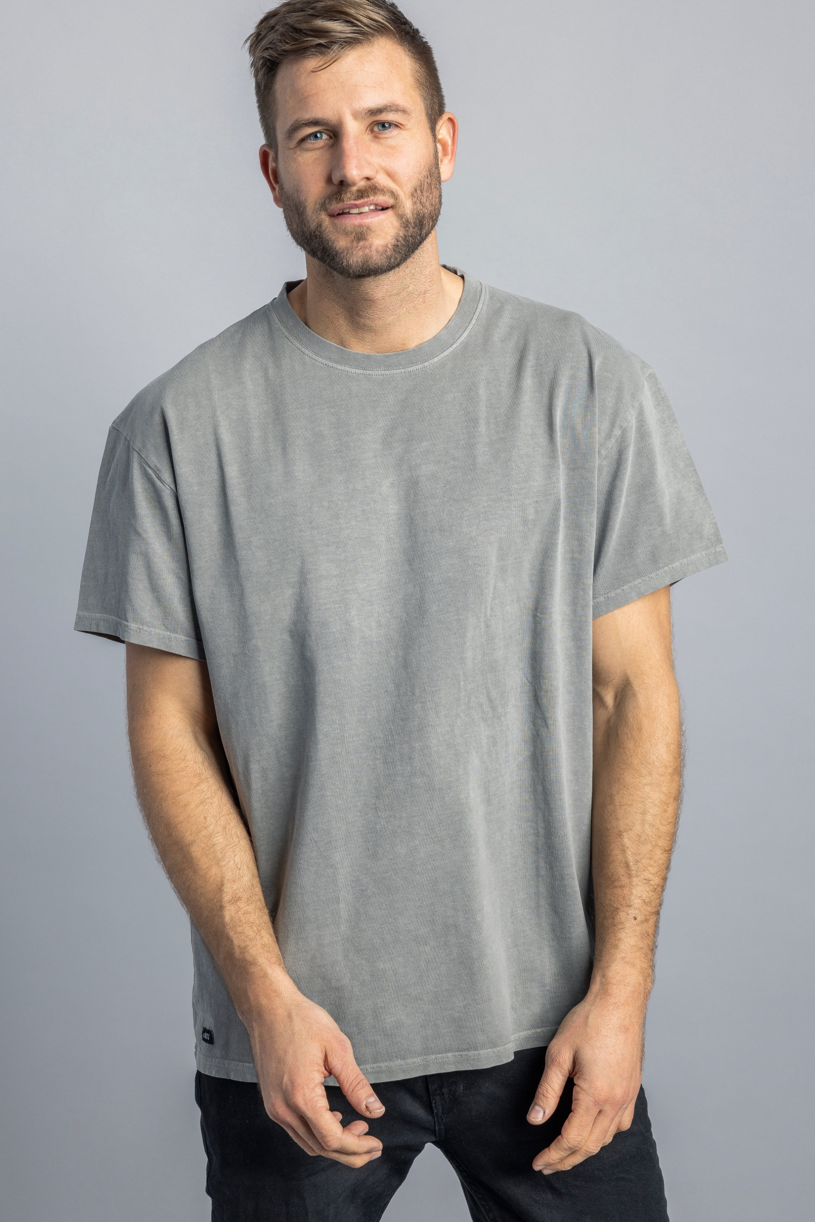 Oversized T-Shirt Grau