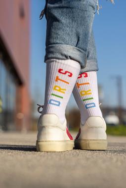 Rainbow Socks 2.0 White