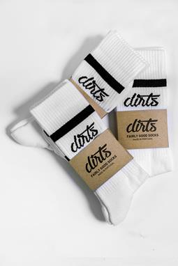 3er-Pack Classic Striped Socken Weiß