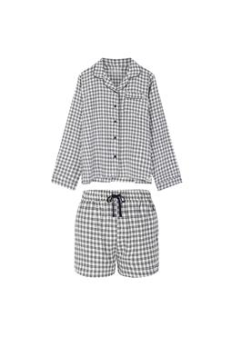 Pyjama With Shorts Jim Jam Womens White