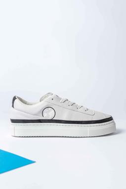 Sneakers Apls Maça Low Schwarz Und Weiß