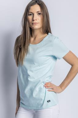 T-Shirt Premium Effen Blauw