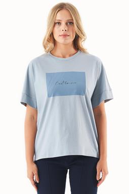 T-Shirt Organic Cotton Dusty Blue