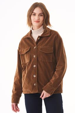Corduroy Jacket Organic Cotton Brown