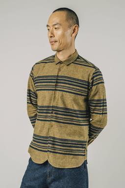 Barre Stripes Shirt Senf