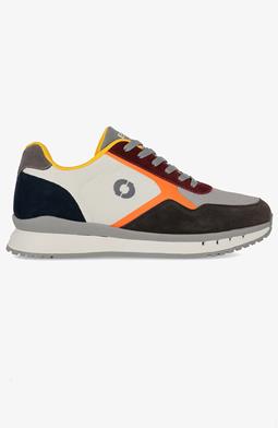 Sneakers Cervino Gebroken Wit & Oranje