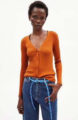 Strickjacke Tinnaa Orange