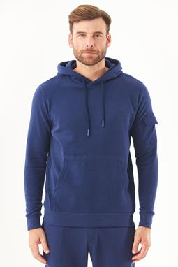 Soft Touch Sweat Hoodie Navy