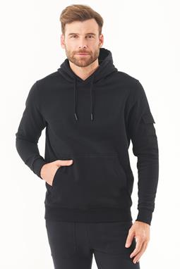 Soft Touch Sweat Hoodie Black